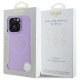 Guess Saffiano MagSafe case for iPhone 16 Pro - purple Guess Saffiano MagSafe case for iPhone 16 Pro - purple