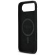 Guess Silicone Triangle Logo MagSafe Case for iPhone 17 Air - Black