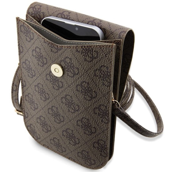 Guess 4G Stripe handbag - brown