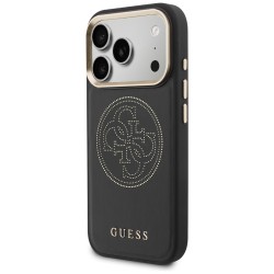 Guess Perforated 4G MagSafe case for iPhone 17 Pro Max - black Guess Perforated 4G MagSafe case for iPhone 17 Pro Max - black