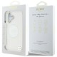 Guess IML Metal Colored Circle Classic Logo MagSafe case for iPhone 16 - white Guess IML Metal Colored Circle Classic Logo MagSafe case for iPhone 16 - white