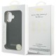 Guess Perforated 4G MagSafe case for iPhone 17 - black Guess Perforated 4G MagSafe case for iPhone 17 - black