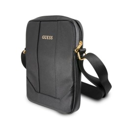 Guess Saffiano 10" Tablet Bag - Black Guess Saffiano 10" Tablet Bag - Black