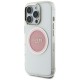 Guess IML Metal Colored Circle Classic Logo MagSafe case for iPhone 16 Pro Max - pink Guess IML Metal Colored Circle Classic Logo MagSafe case for iPhone 16 Pro Max - pink