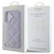 Guess Quilted Metal Logo case for iPhone 16 - light purple Guess Quilted Metal Logo case for iPhone 16 - light purple