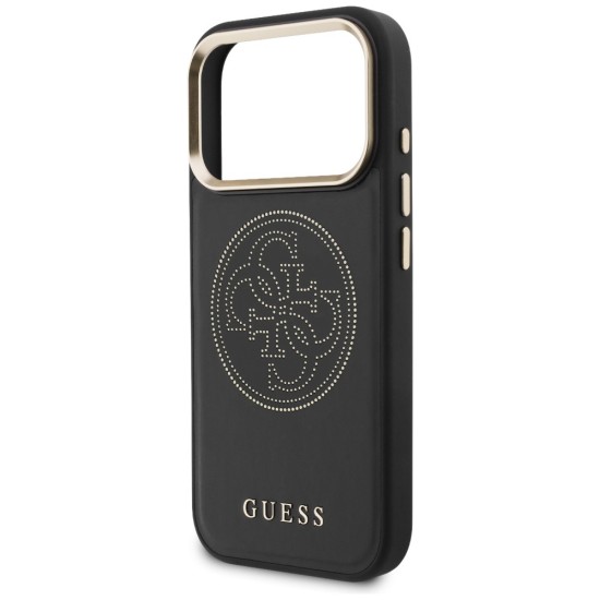 Guess Perforated 4G MagSafe case for iPhone 17 Pro Max - black Guess Perforated 4G MagSafe case for iPhone 17 Pro Max - black