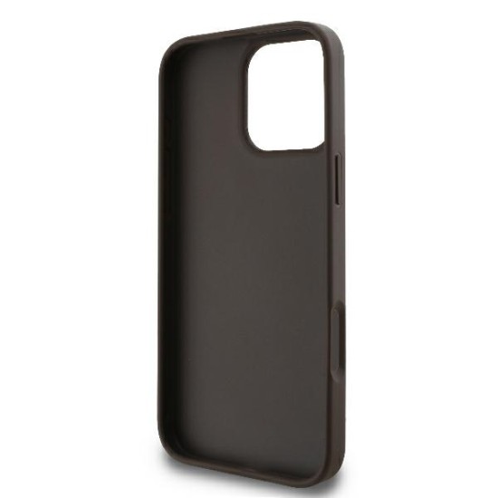 Guess 4G Big Logo iPhone 16 Pro Max Case - Brown