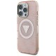 Guess IML Metal Glitter 4G Circle Triangle MagSafe Case for iPhone 16 Pro Max - Pink Guess IML Metal Glitter 4G Circle Triangle MagSafe Case for iPhone 16 Pro Max - Pink