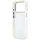 Guess IML Shell Script Metal MagSafe Case for iPhone 17 Pro Max - White