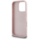 Guess Grained Roses Big 4G logo iPhone 16 Pro case - pink Guess Grained Roses Big 4G logo iPhone 16 Pro case - pink