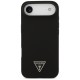 Guess Silicone Triangle Logo MagSafe Case for iPhone 17 Air - Black