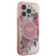Guess IML Flower &amp;amp; Tonal Circle MagSafe iPhone 16 Pro Max Case - Pink