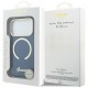 Guess IML Script Metal MagSafe Case for iPhone 17 Pro Max - Blue Guess IML Script Metal MagSafe Case for iPhone 17 Pro Max - Blue