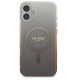 Guess IML Glitter Gradient MagSafe iPhone 16 Case - Brown Guess IML Glitter Gradient MagSafe iPhone 16 Case - Brown