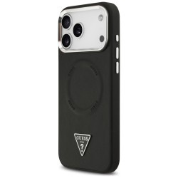 Guess Triangle Logo MagSafe case for iPhone 17 Pro - black