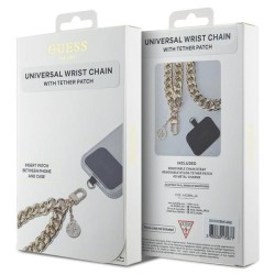 Guess GUOUCBMC4MD Universal Big HandStrap Phone Lanyard - Gold Guess GUOUCBMC4MD Universal Big HandStrap Phone Lanyard - Gold
