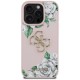 Guess Grained Roses Big 4G logo iPhone 16 Pro Max case - pink Guess Grained Roses Big 4G logo iPhone 16 Pro Max case - pink