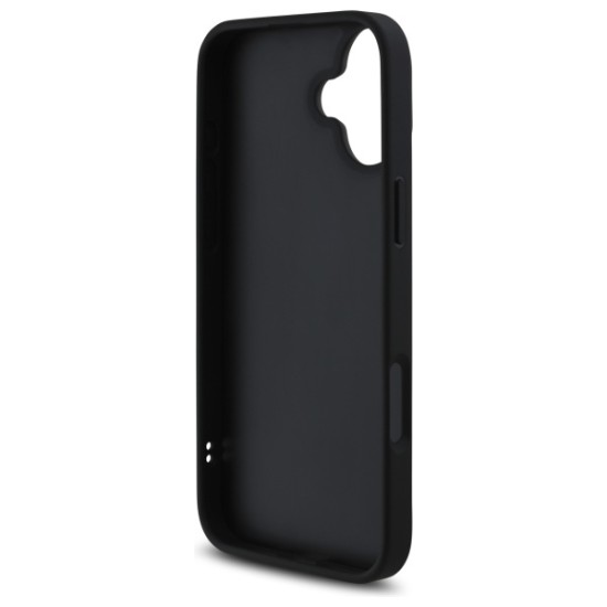 Guess New 4G Triangle case for iPhone 16 - black Guess New 4G Triangle case for iPhone 16 - black