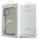 Guess IML Heart Case for iPhone 16 Plus - Black