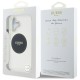Guess IML Metal Colored Circle Classic Logo MagSafe case for iPhone 16 - black Guess IML Metal Colored Circle Classic Logo MagSafe case for iPhone 16 - black