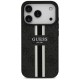 Guess 4G Printed Stripes MagSafe case for iPhone 17 Pro - black Guess 4G Printed Stripes MagSafe case for iPhone 17 Pro - black