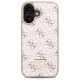 Guess New 4G Triangle iPhone 16 Case - White Guess New 4G Triangle iPhone 16 Case - White