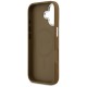 Guess Triangle Logo MagSafe case for iPhone 17 - brown Guess Triangle Logo MagSafe case for iPhone 17 - brown