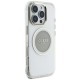 Guess IML Metal Colored Circle Classic Logo MagSafe case for iPhone 16 Pro - gray Guess IML Metal Colored Circle Classic Logo MagSafe case for iPhone 16 Pro - gray