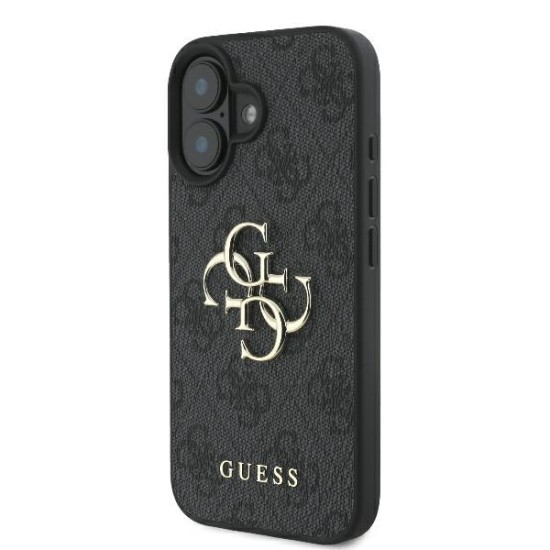 Guess 4G Big Logo Case for iPhone 16 - Black Guess 4G Big Logo Case for iPhone 16 - Black