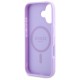 Guess Saffiano Peony Classic Logo MagSafena iPhone 16 Plus Case - Purple Guess Saffiano Peony Classic Logo MagSafena iPhone 16 Plus Case - Purple