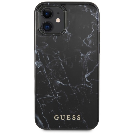 Guess Marble Case for iPhone 12 mini - Black Guess Marble Case for iPhone 12 mini - Black