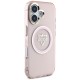 Guess IML Metal Mountain Logo MagSafe iPhone 16 Case - Pink Guess IML Metal Mountain Logo MagSafe iPhone 16 Case - Pink