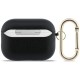 Guess Grained Classic Logo case for AirPods Pro 3 - black Guess Grained Classic Logo case for AirPods Pro 3 - black