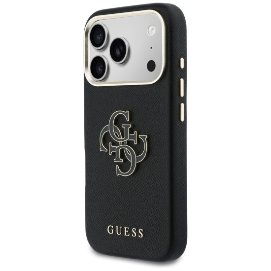 Guess FW Resin Logo Case for iPhone 17 Pro - Black Guess FW Resin Logo Case for iPhone 17 Pro - Black