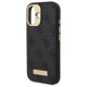 Guess 4G Logo Plate MagSafe Case for iPhone 16 Plus - Black Guess 4G Logo Plate MagSafe Case for iPhone 16 Plus - Black