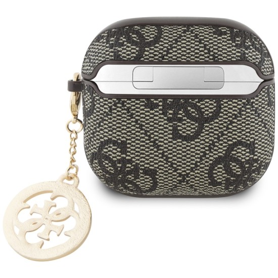 Guess 4G Strass Charm Case for AirPods 4 - Brown Guess 4G Strass Charm Case for AirPods 4 - Brown