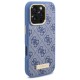 Guess 4G Logo Plate MagSafe Case for iPhone 16 Pro - Blue Guess 4G Logo Plate MagSafe Case for iPhone 16 Pro - Blue