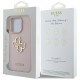 Guess Grained Big 4G Logo Small Classic Logo Case for iPhone 16 Pro - Pink Guess Grained Big 4G Logo Small Classic Logo Case for iPhone 16 Pro - Pink