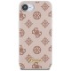 Guess Peony Script Logo MagSafe iPhone 16e Case - Brown
