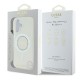 Guess IML Rhinestones MagSafe Case for iPhone 16 Plus - White Guess IML Rhinestones MagSafe Case for iPhone 16 Plus - White