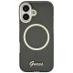Guess IML Script Metal MagSafe Case for iPhone 17 - Black Guess IML Script Metal MagSafe Case for iPhone 17 - Black