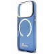 Guess IML Script Metal MagSafe Case for iPhone 17 Pro Max - Blue Guess IML Script Metal MagSafe Case for iPhone 17 Pro Max - Blue