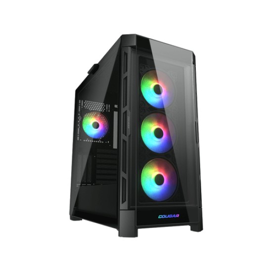 COUGAR Midi Tower Case Duoface Pro ARGB, Black COUGAR Midi Tower Case Duoface Pro ARGB, Black