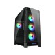COUGAR Midi Tower Case Duoface Pro ARGB, Black COUGAR Midi Tower Case Duoface Pro ARGB, Black