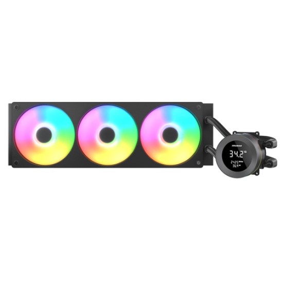 COUGAR Poseidon Vistek 360 CPU Water Cooling, ARGB, Black COUGAR Poseidon Vistek 360 CPU Water Cooling, ARGB, Black