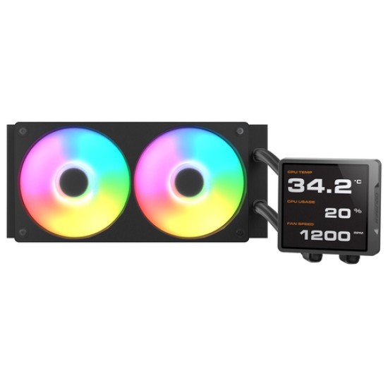 COUGAR CPU Water Cooling Poseidon Vistek Pro 240, ARGB, Black COUGAR CPU Water Cooling Poseidon Vistek Pro 240, ARGB, Black