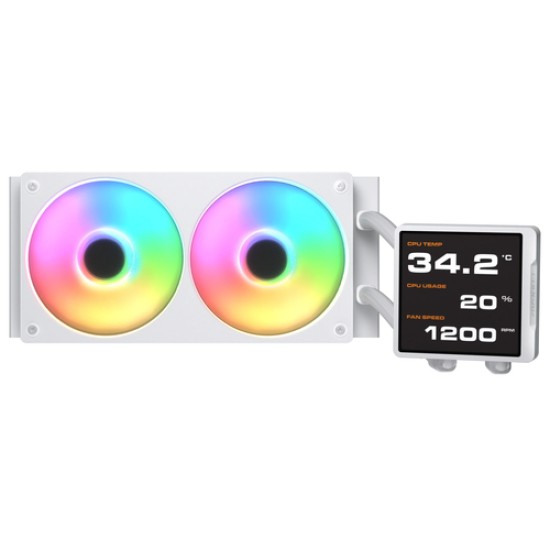 COUGAR CPU Water Cooling Poseidon Vistek Pro 240, ARGB, White COUGAR CPU Water Cooling Poseidon Vistek Pro 240, ARGB, White