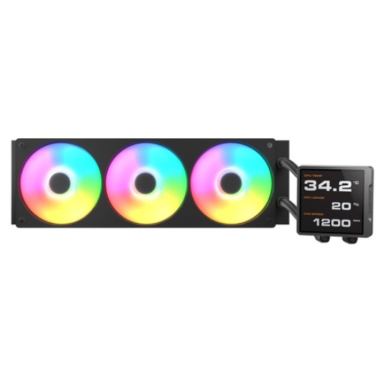 COUGAR CPU Water Cooling Poseidon Vistek Pro 360, ARGB, Black COUGAR CPU Water Cooling Poseidon Vistek Pro 360, ARGB, Black