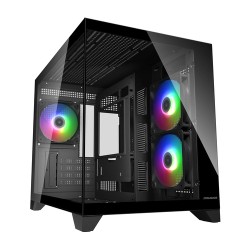 COUGAR Mini Tower Case, FV150 ARGB, Black