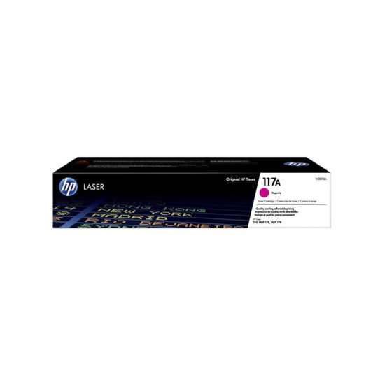 HP Toner 117A Magenta W2073A HP Toner 117A Magenta W2073A